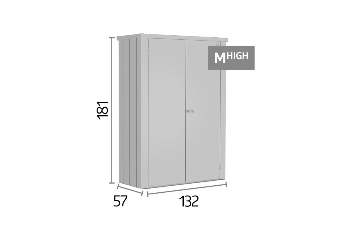 Armoire de terrasse BIOHORT Romeo T.M High