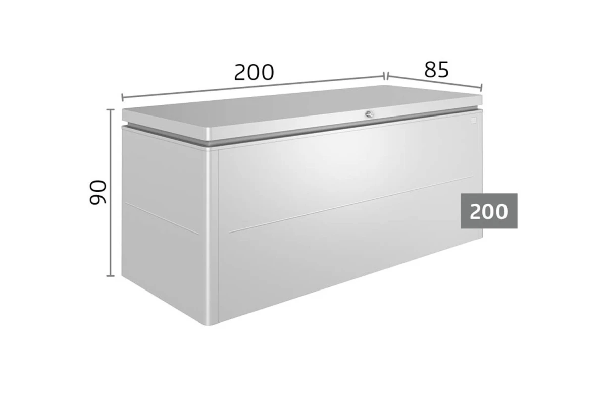 Coffre de jardin BIOHORT LoungeBox 200