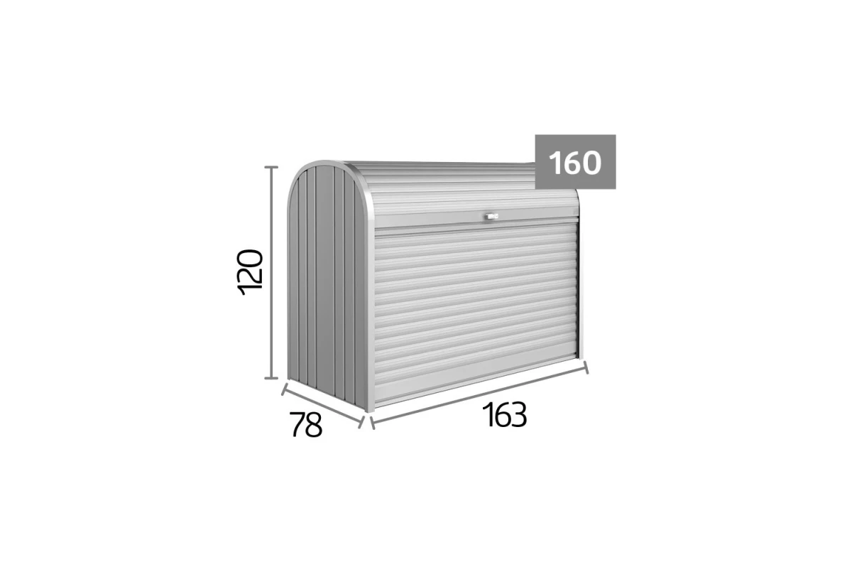 Coffre de jardin BIOHORT StoreMax 160