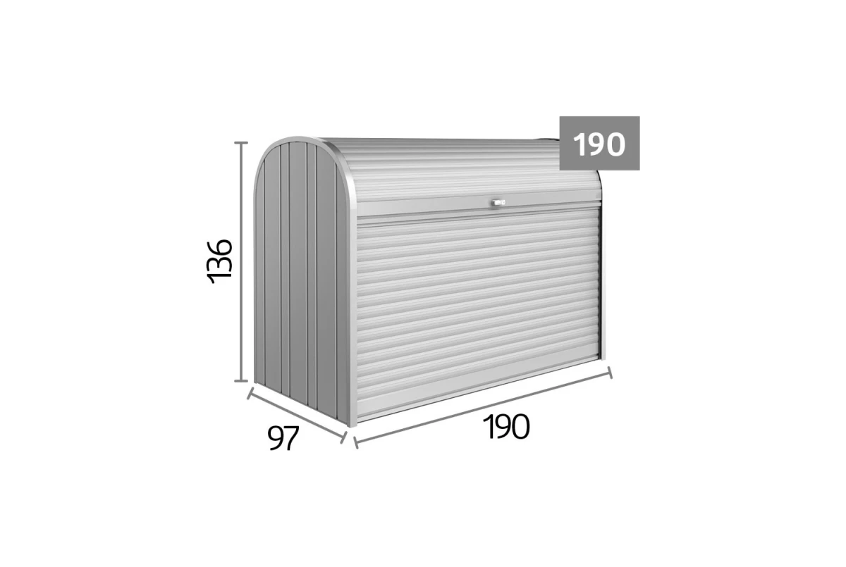 Coffre de jardin BIOHORT StoreMax 190