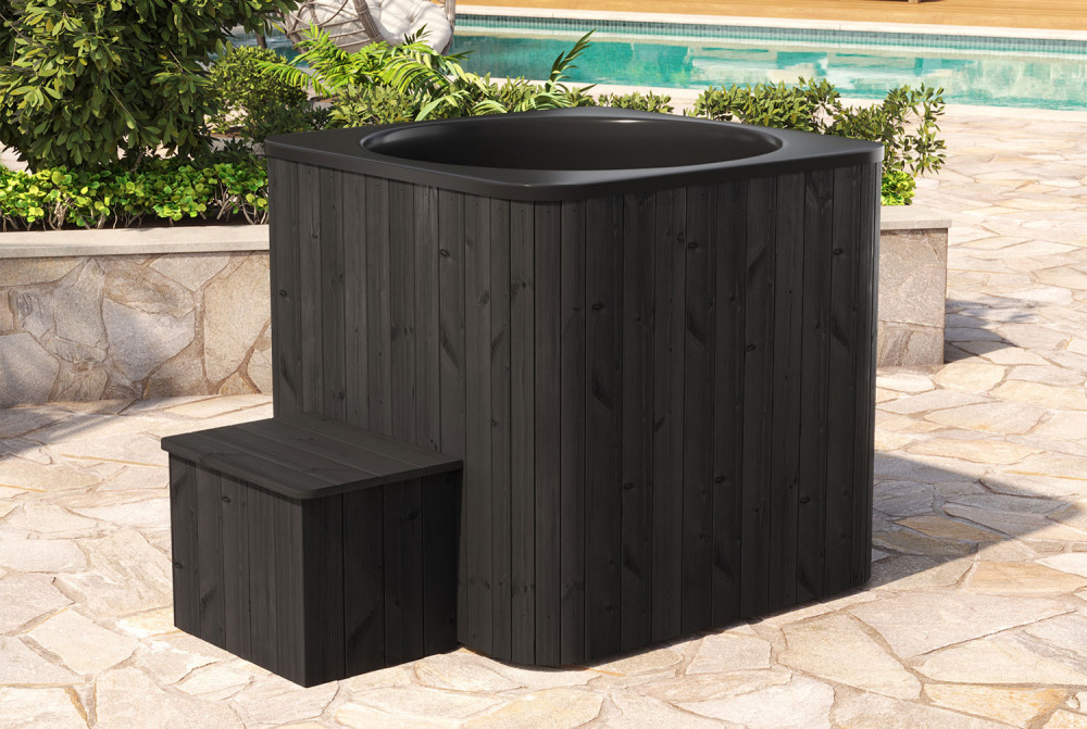 Bain nordique COLD Icon Tub  Black Edition bois Thermowood