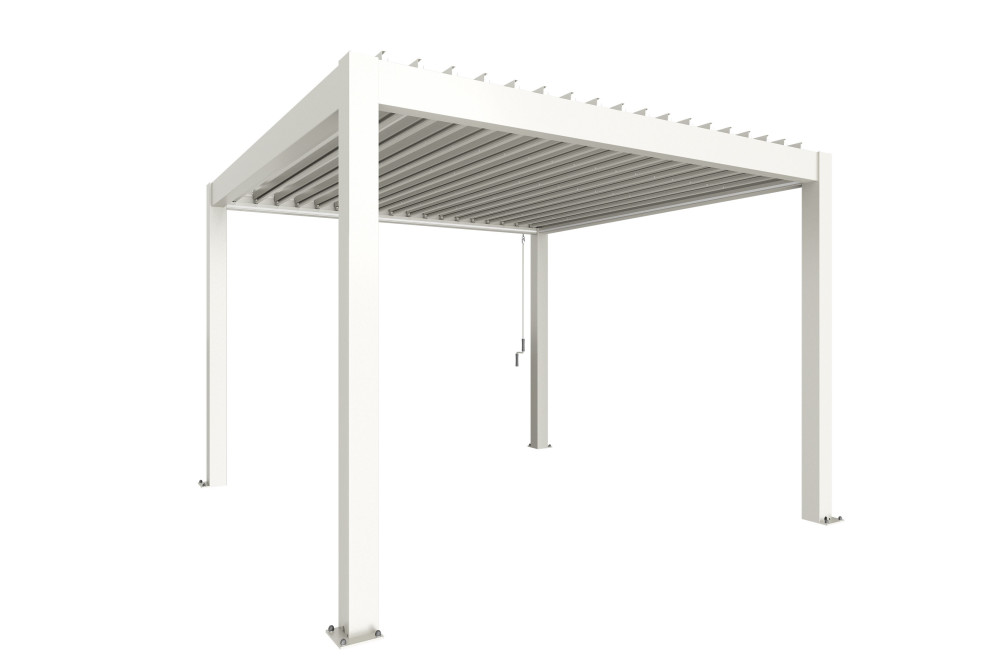 Pergola Biohort T. 3,5m x 3,5m – Acier Thermolaqué – Garantie 20 ans