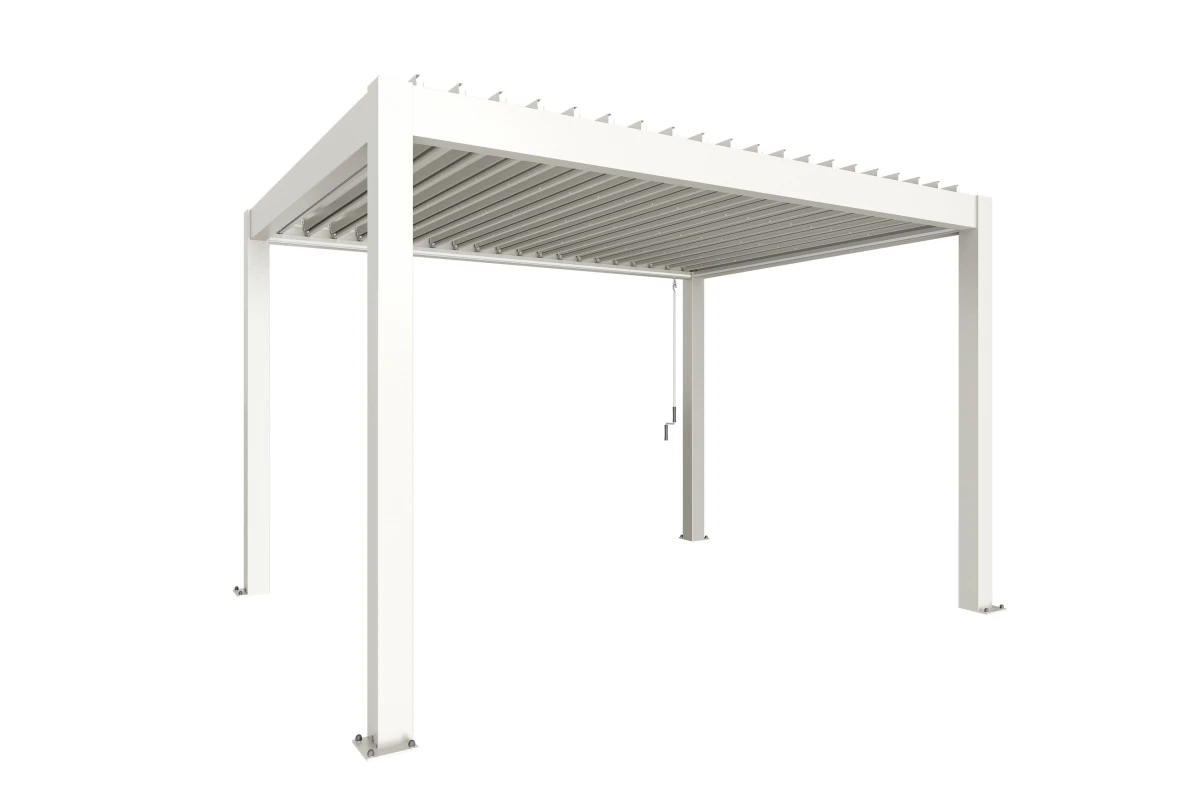 Pergola Biohort T. 4m x 3m – Acier Thermolaqué – Garantie 20 ans