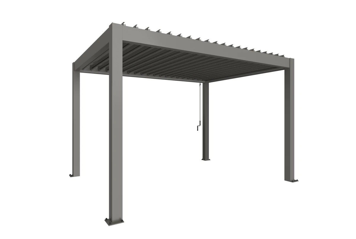 Pergola Biohort T. 4m x 3m – Acier Thermolaqué – Garantie 20 ans