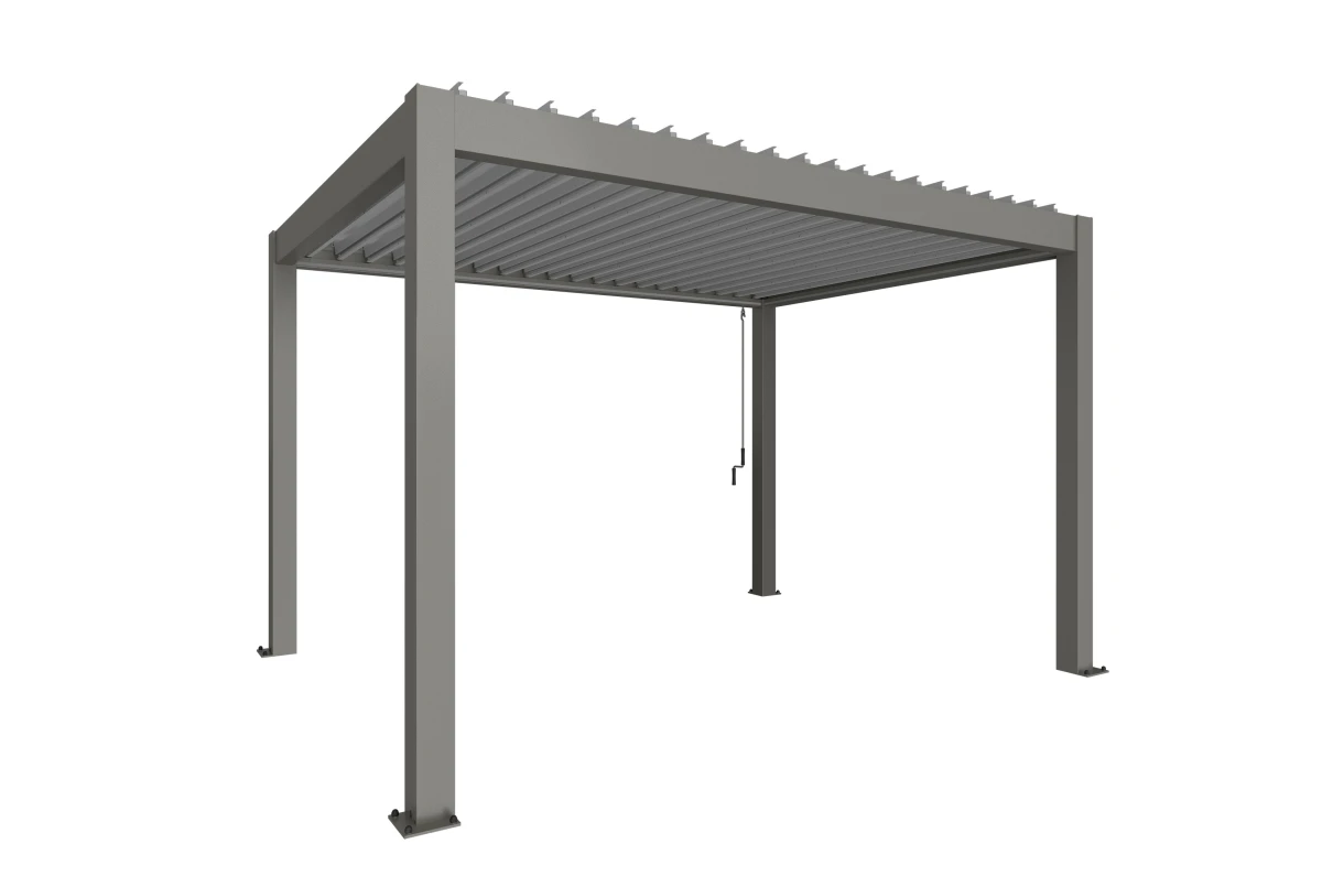 Pergola Biohort T. 4m x 3m – Acier Thermolaqué – Garantie 20 ans
