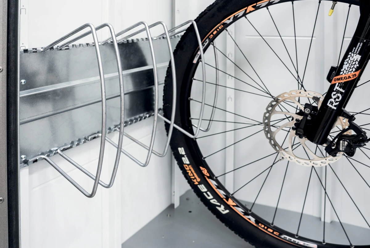 Range vélo "bikeHolder" Biohort pour Europa et HighBoard, Set pour 2 vélos