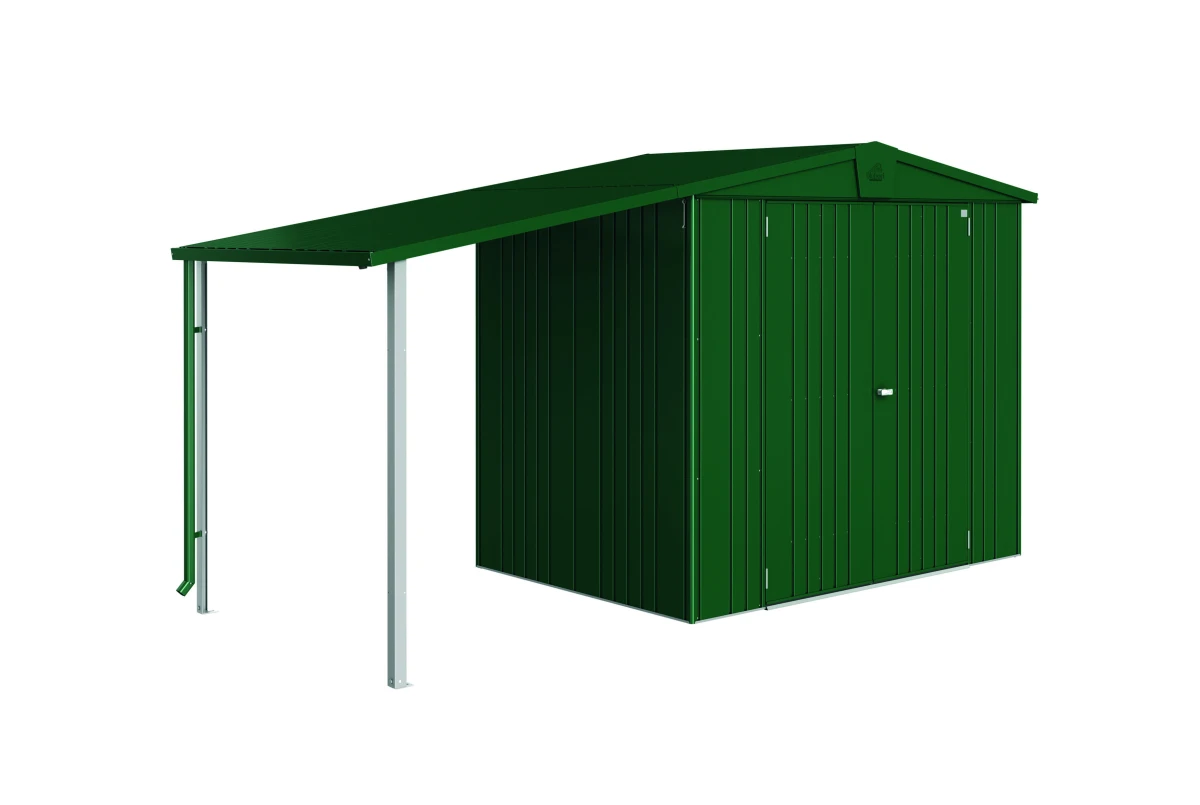 Auvent métal Biohort pour abri de jardin Europa taille 2/3/4A