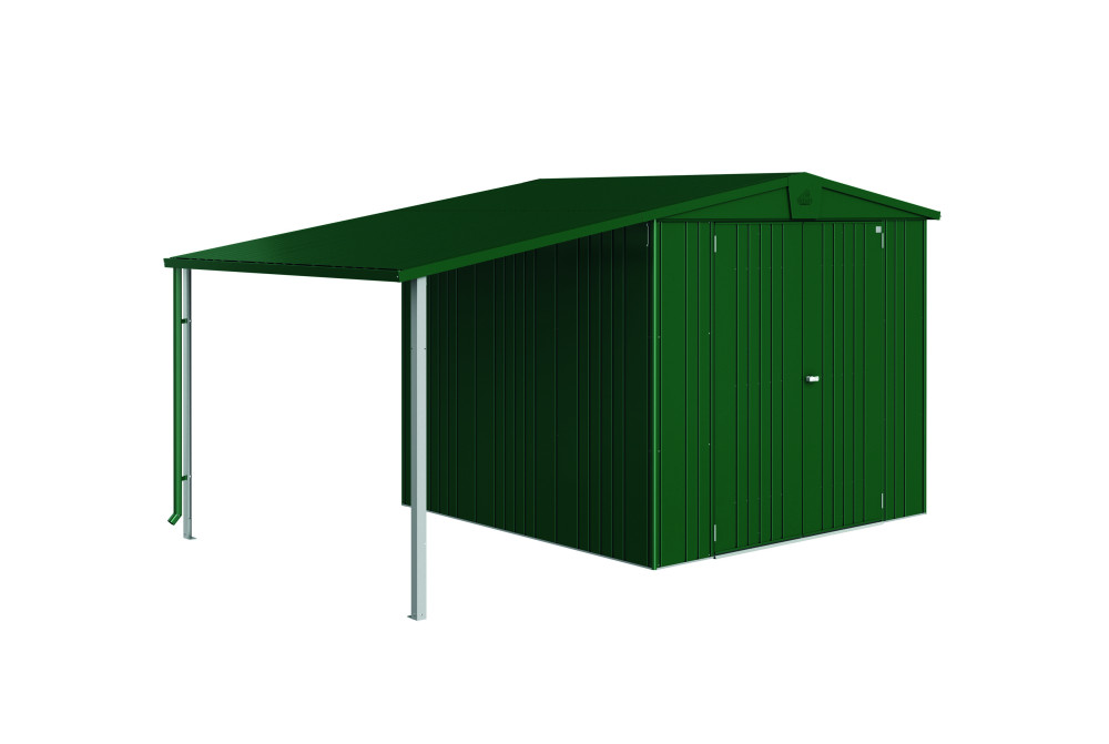 Auvent métal Biohort pour abri de jardin Europa taille 4/5
