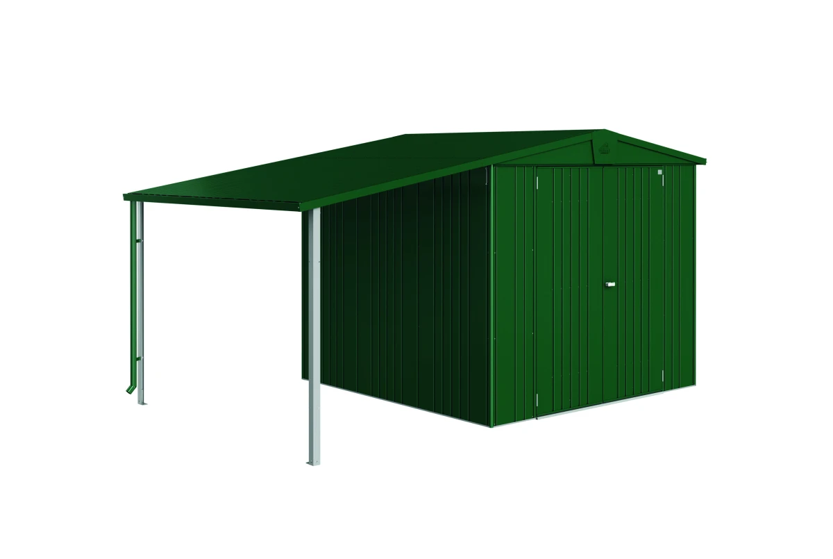 Auvent métal Biohort pour abri de jardin Europa taille 4/5