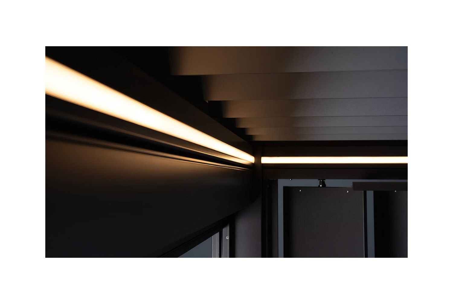 Éclairage LED pour Pergola T. 3,5x3 / 4x3 blanc chaud