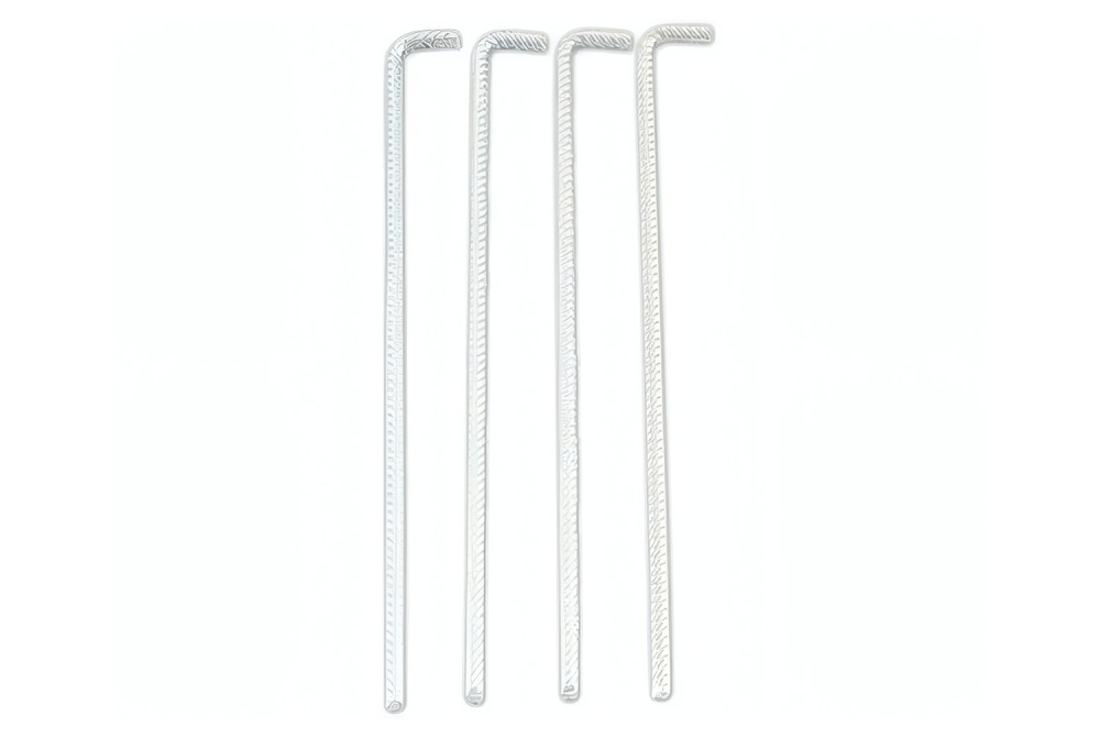 Ancrage au sol Biohort pour abris de jardin, armoire à outils et MiniGarage 4 pcs.