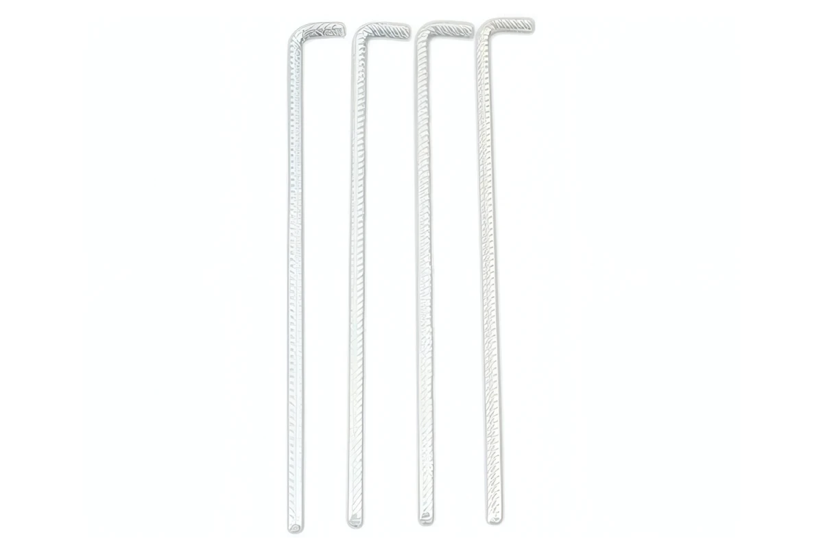 Ancrage au sol Biohort pour abris de jardin, armoire à outils et MiniGarage 4 pcs.