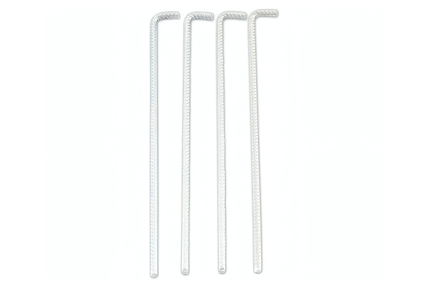 Ancrage au sol Biohort pour abris de jardin, armoire à outils et MiniGarage 4 pcs.
