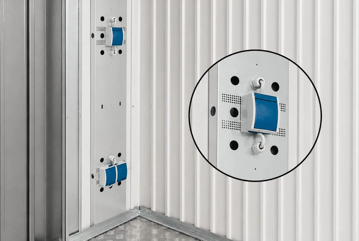 Support Biohort pour installation électrique pour Europa et Armoire à outils