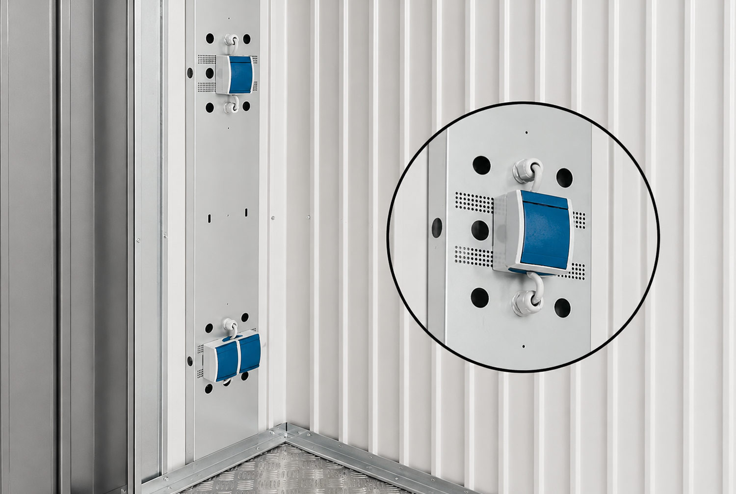 Support Biohort pour installation électrique pour Europa et Armoire à outils
