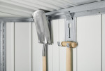 Support d'outils Biohort pour Abri de jardin et Armoire à outils, lot de 4 pièces