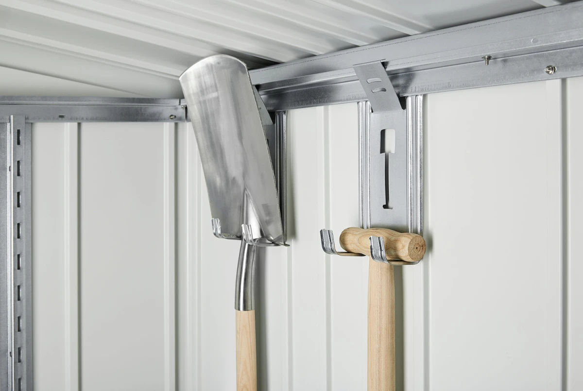 Support d'outils Biohort pour Abri de jardin et Armoire à outils, lot de 4 pièces