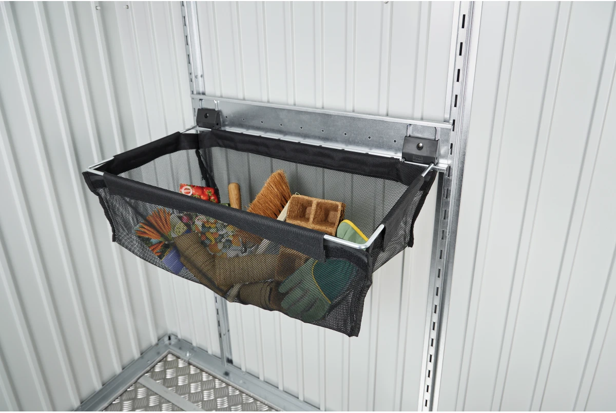 Panier avec rail de fixation Biohort