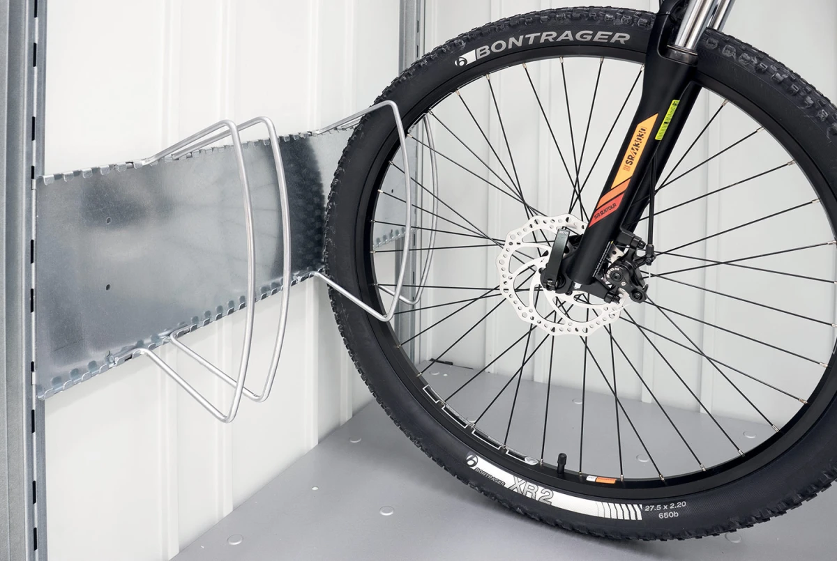 Range vélos "bikeHolder" Biohort pour StoreMax 190