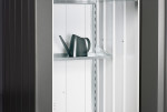 Jeu d'étagères Biohort pour armoire de balcon Julia T. M, L, M high, L high, 2 étagères
