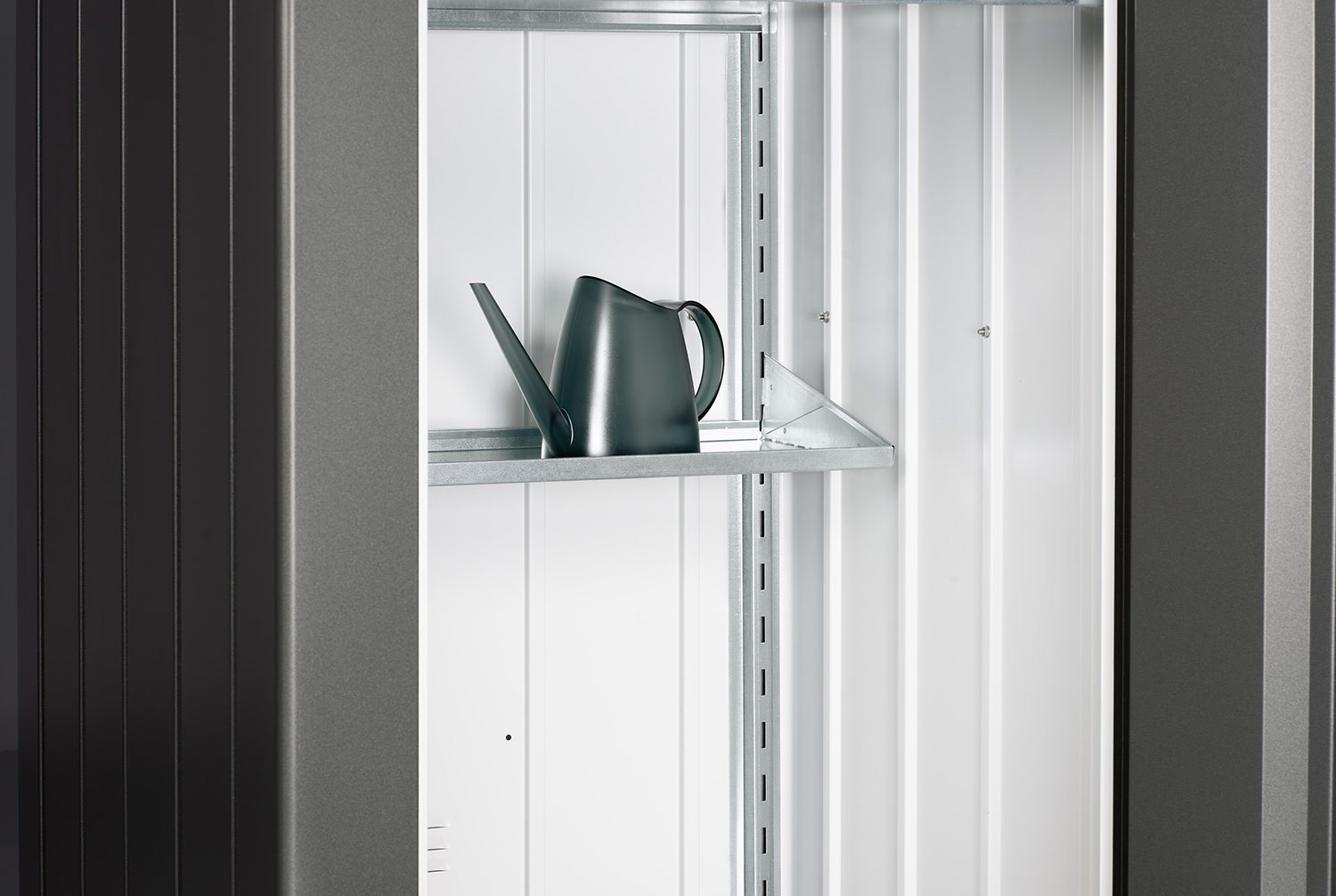 Jeu d'étagères Biohort pour armoire de balcon Julia T. M, L, M high, L high, 2 étagères