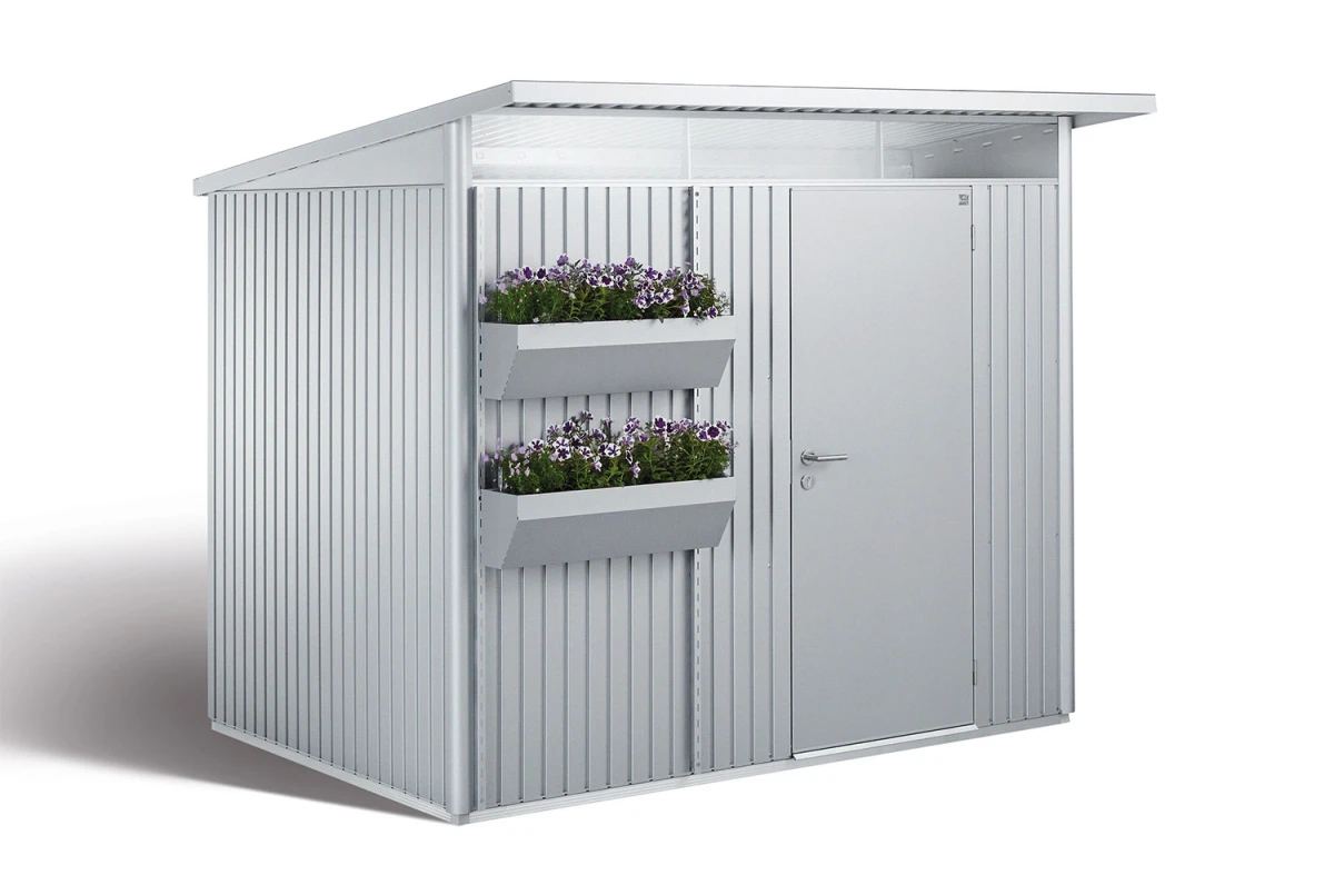 FloraBoard métal Biohort, jardinière pour abri de jardin