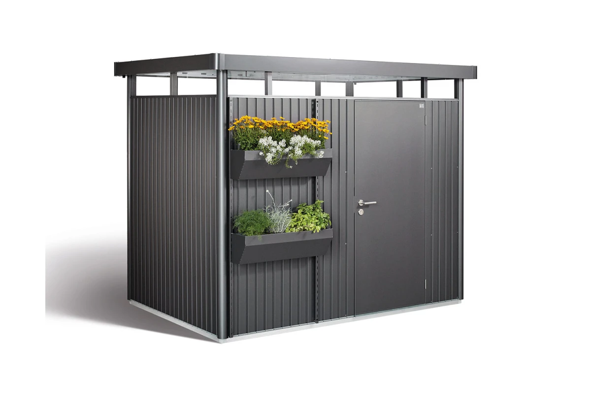 FloraBoard métal Biohort, jardinière pour abri de jardin
