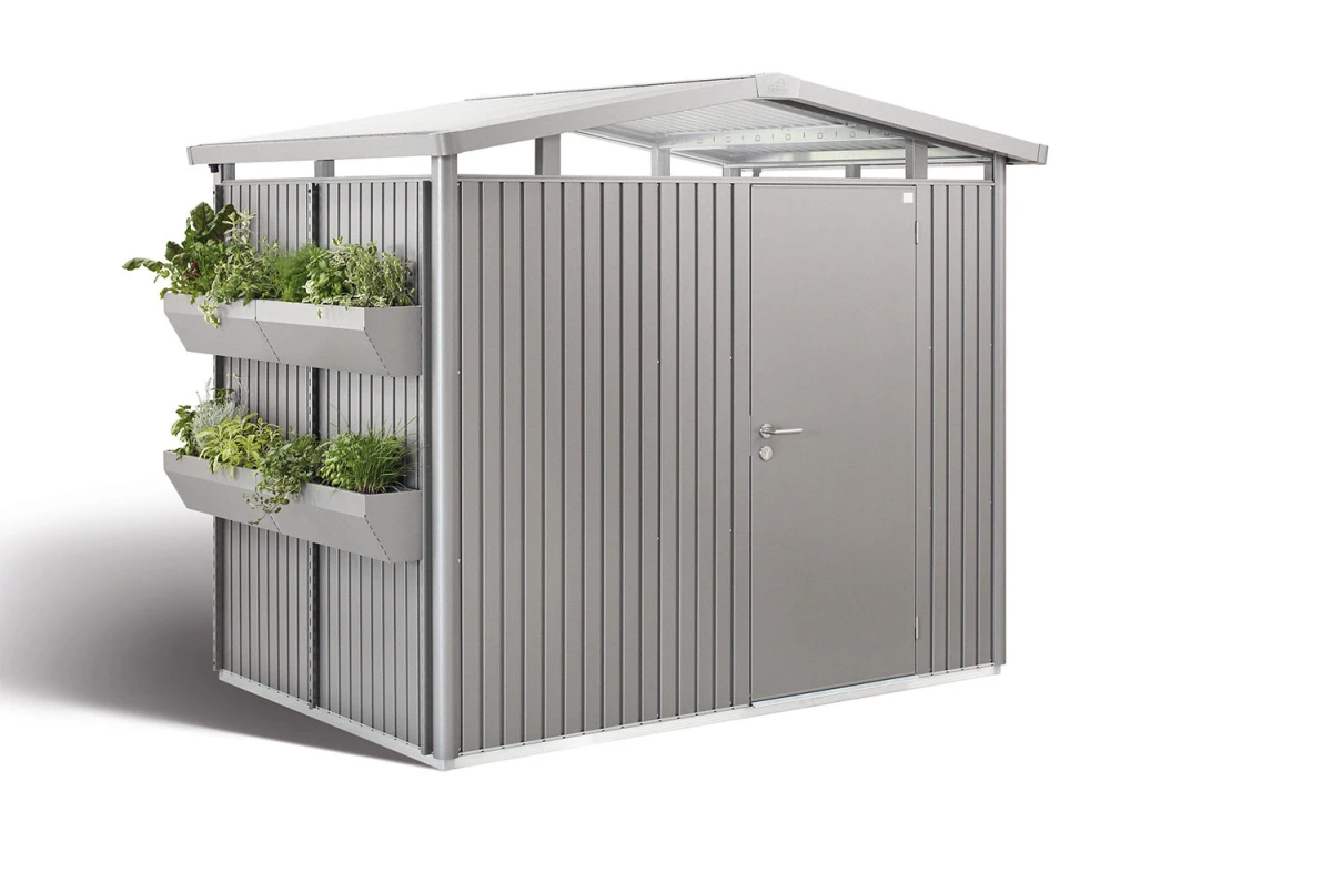 FloraBoard métal Biohort, jardinière pour abri de jardin