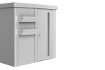FloraBoard métal Biohort pour abri de jardin Neo