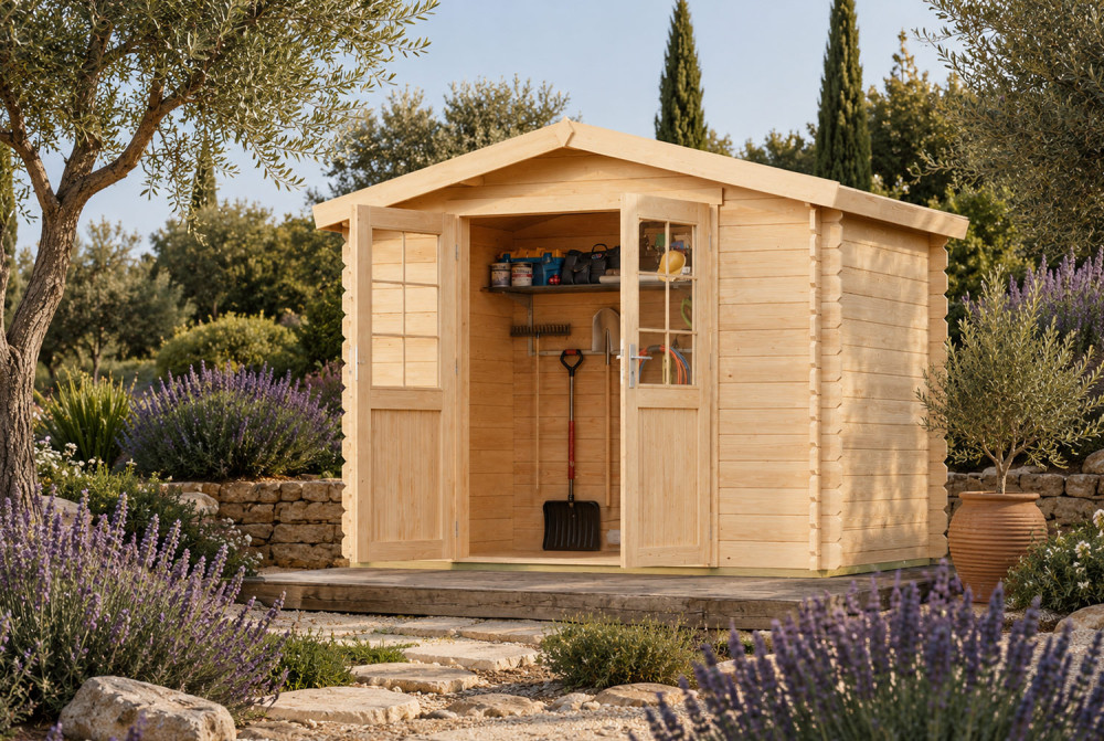 Abri de jardin ORIGINE 1D - 28mm - 4,69m²