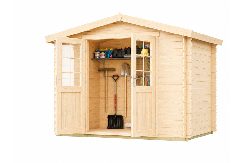 Abri de jardin ORIGINE 1D - 28mm - 4,69m²