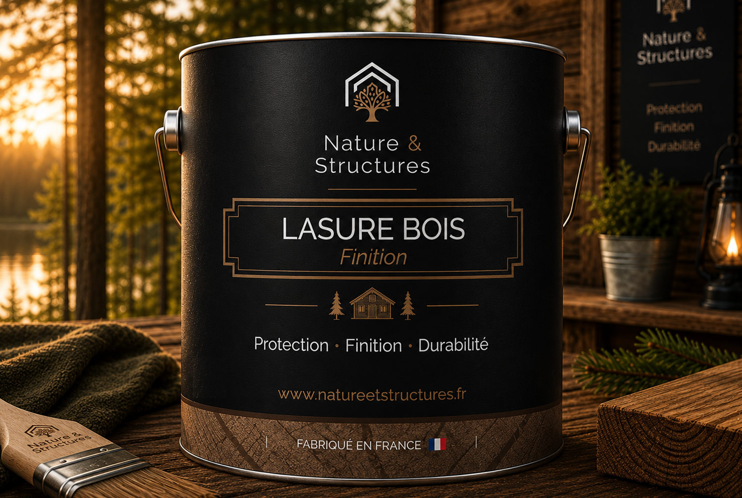 Lasure de finition N&S 5L
