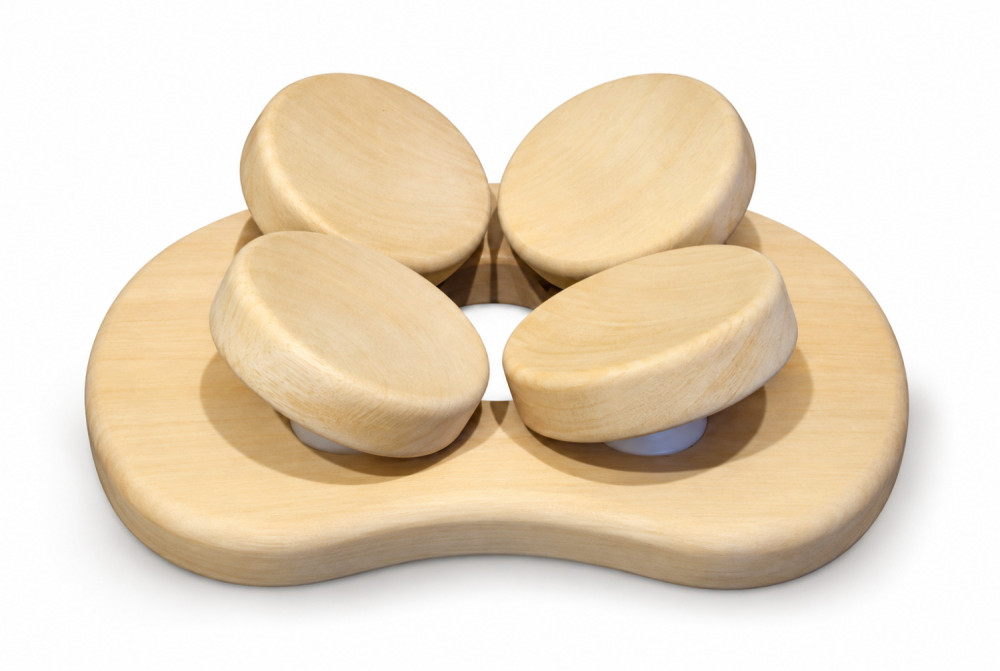 Appuie-tête ergonomique sauna en tremble Harvia