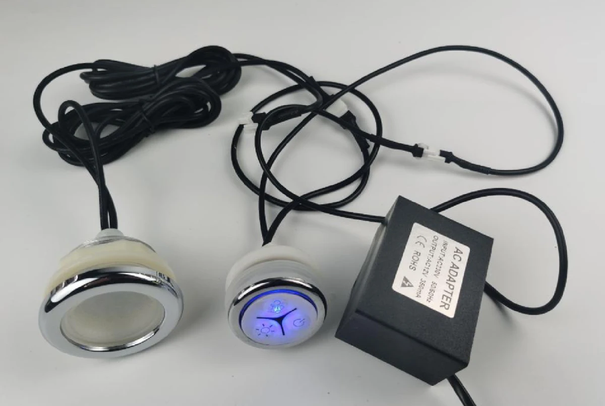 Système d’éclairage LED 3 points pour HOT TUB et COLD TUB