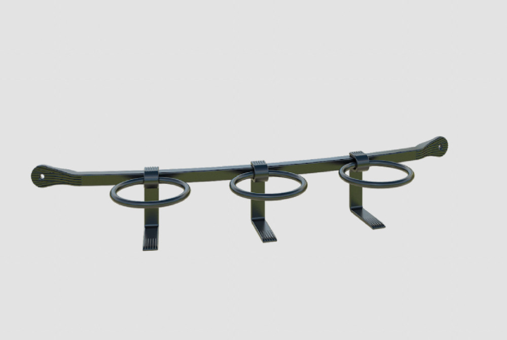 Porte-bouteilles métal 3 emplacements pour Hot Tub : support pratique pour vos boissons