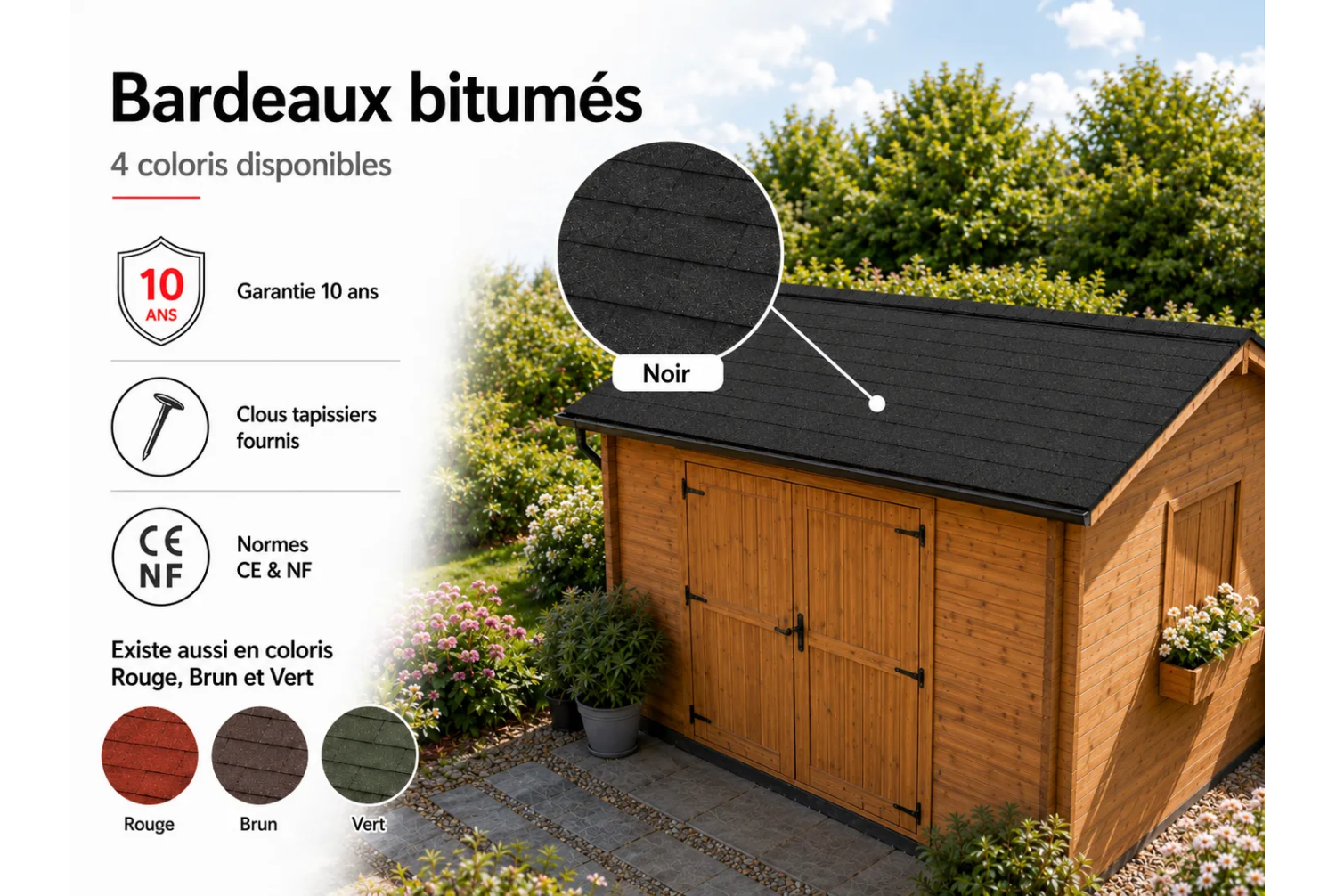 Pack bardeaux 54m²