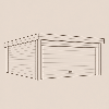 Garage toit plat