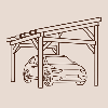 Carport bois