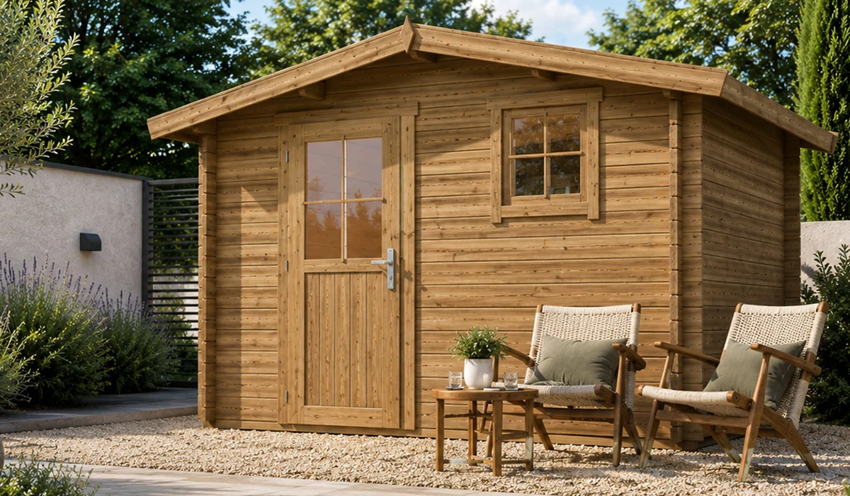 Abri de jardin traité autoclave en bois | Nature & Structures