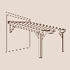 Carport adossé