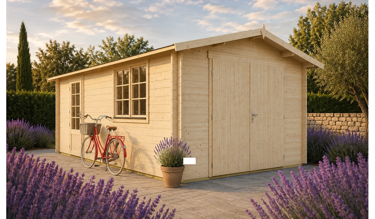 Garage bois 1 voiture en kit | Nature & Structures