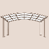 Carport métal