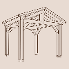 Pergola autoportante
