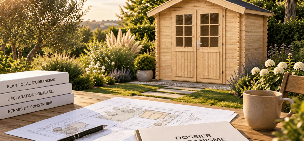 Réglementation abri de jardin : permis, déclaration et taxes